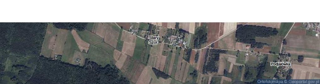 Zdjęcie satelitarne Stary Szor ul.